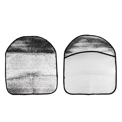 43*50Cm Car Steering Wheel Cover Sun Shade Side Window Sun Visors Heat Reflector