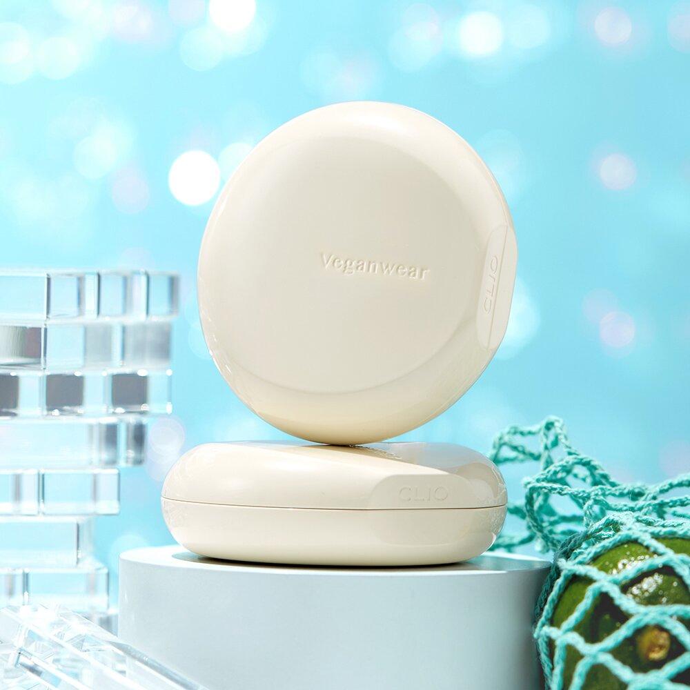 CLIO Veganwear Healthy Glow Cushion (Main+Refill+Puff 3ea) #03 LINEN