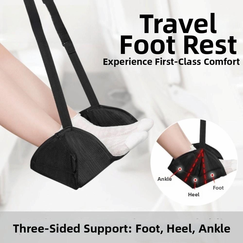 Foldable Travel Foot Rest Waterproof Car Seat Gap Leg Sling Hanging Foot Pad Road Trips