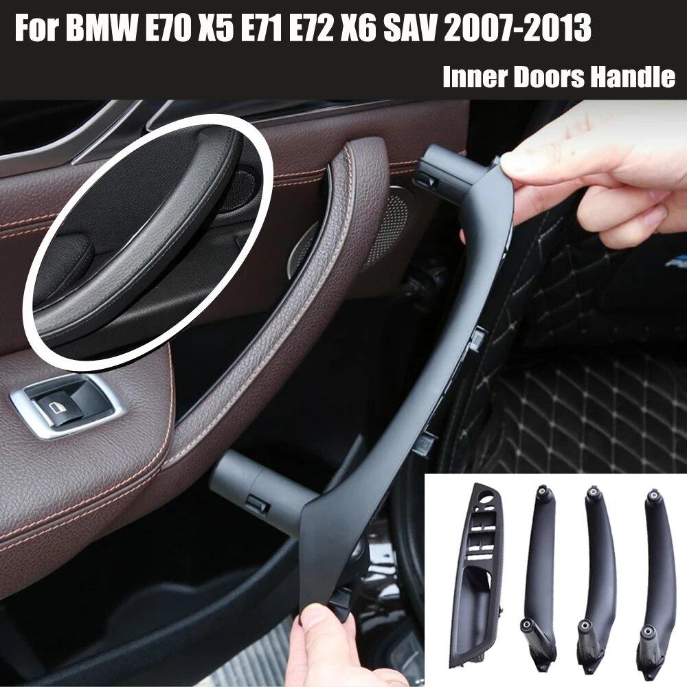 

High Quality Car Inner Door Handle For BMW E70 E71 E72 X5 X6 06-14 Panel Pull Trim Cover 51416969402 Interior Door Handles
