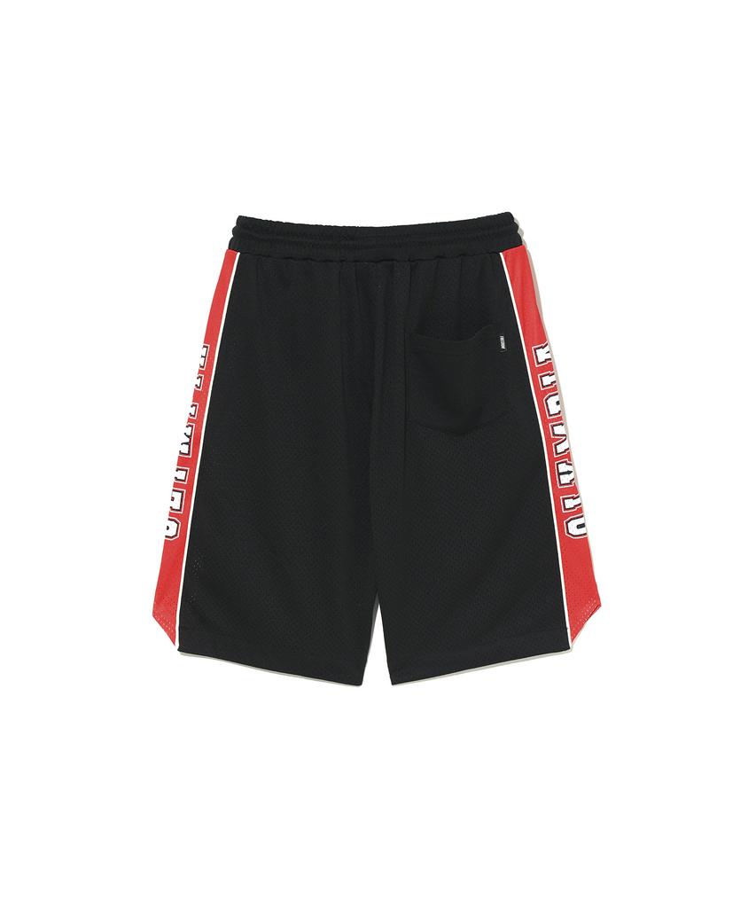 FREEDOM Olympia Side Panel Bermuda Shorts (Black)