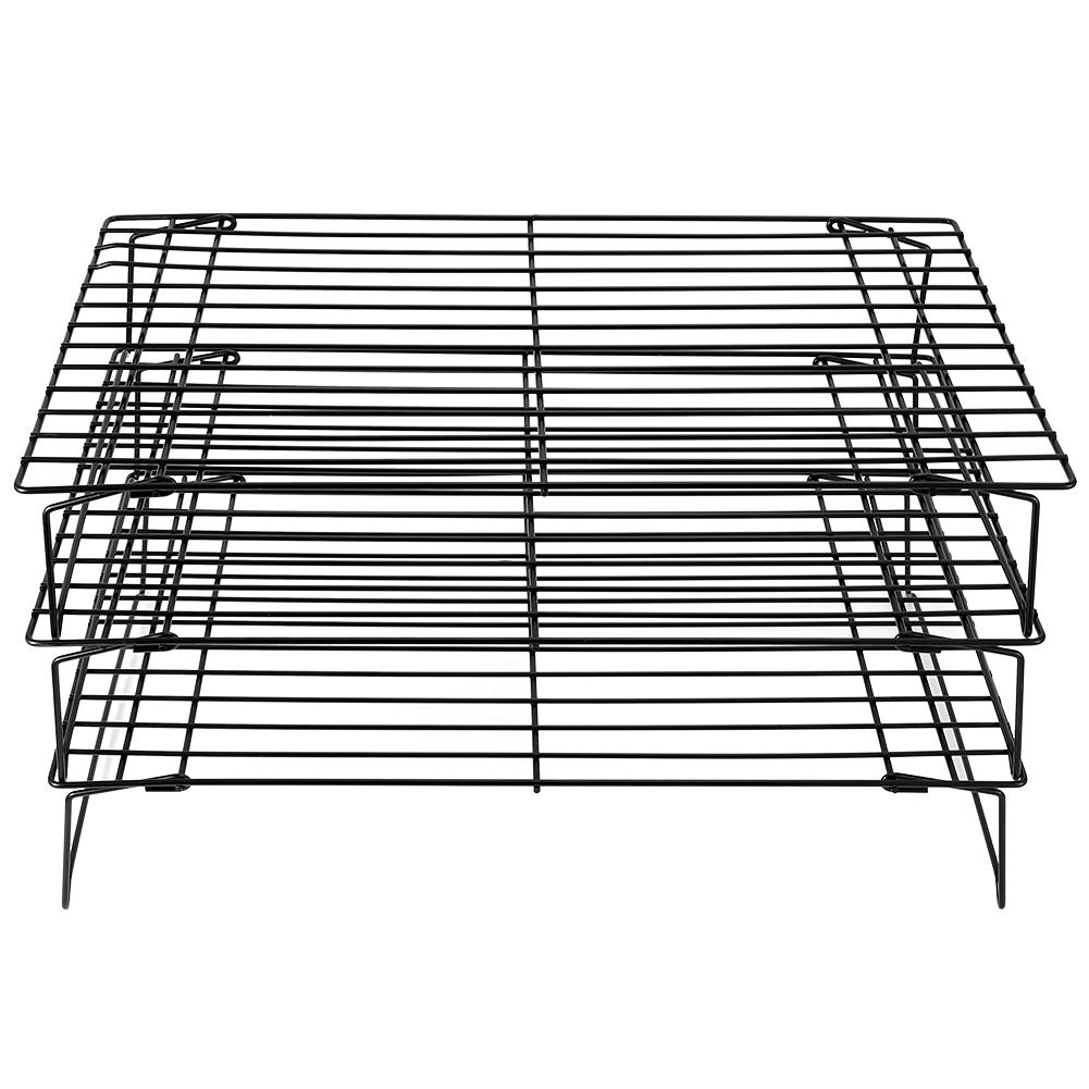 3‑Layer Folding Cooling Rack Baking Tools Cake Stand BBQ Grill Household Supplies