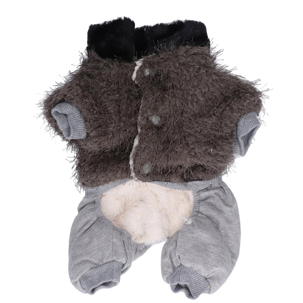 Dog Winter Clothes Exquisite Classic Style Soft Comfortable Thick Dog Warm Clothes Puppy Winter Clothes