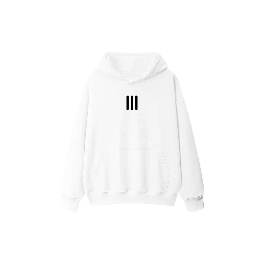 Chinese Trend Hooded Pullover Sweatshirt with Plus Velvet for Autumn & Winter