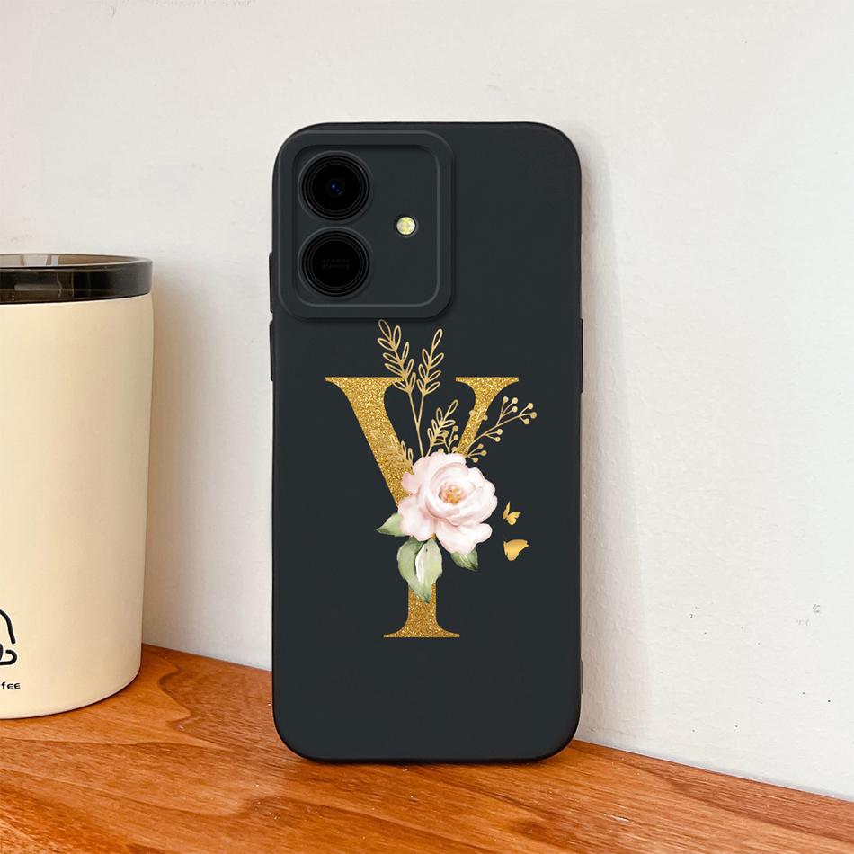 For Honor Play 10 10A 10T Case For Honor Play10 Elegant Rose Letters Soft Back Cover Camera Protection High Quality Phone Cases