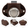 For Drawer Cupboard Cabinet Push Button Lock Safety Latch