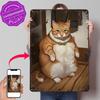 Large Man Chonk Personalized D Textured Metal Poster Wall Art Tinplate Sign for Wand Deko Home Decoration Gaming Office Decor