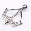 1Pc Vintage Nipple Piercing Bohemia Bar Rings Surgical Steel Sliver Color Nipple Barbell Piercing Nombril Bar Body Jewelry
