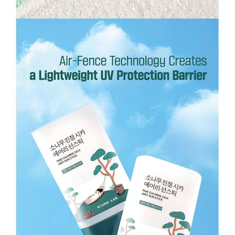 ROUND LAB Pine Calming Cica Airy Sun Stick