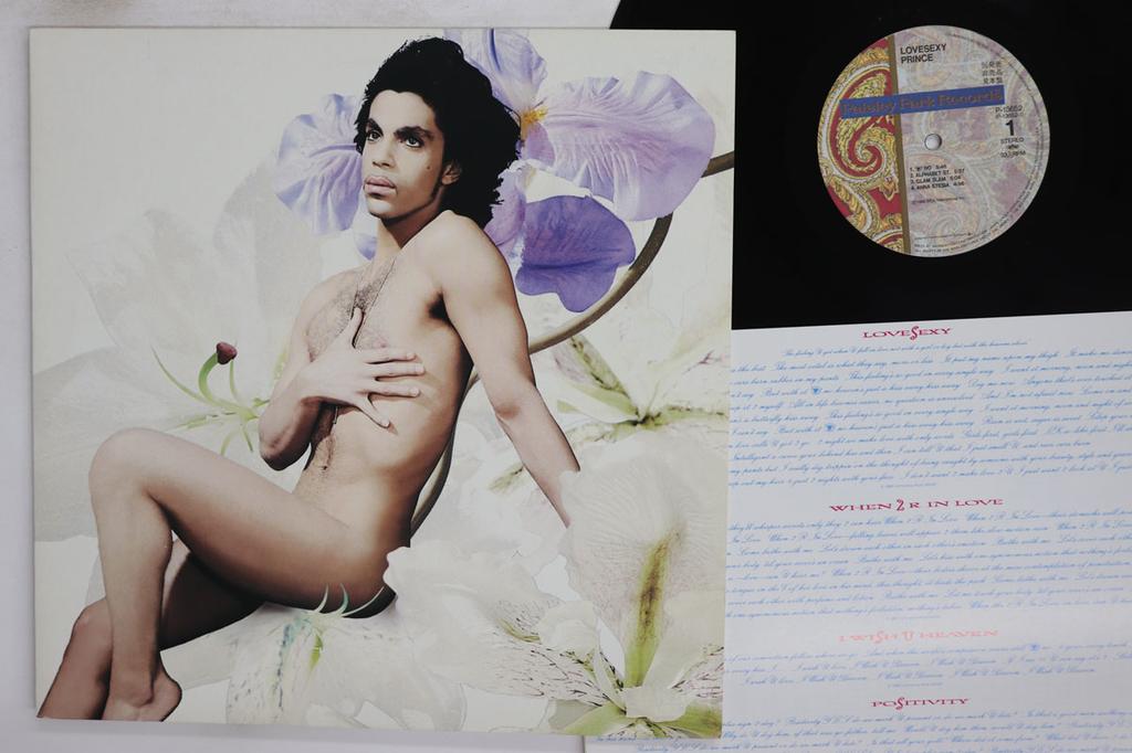 LP Record PRINCE Lovesexy P13652PROMO PAISLEY PARK 1988 Japan SoulFunk Used