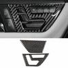 For Benz C-Class 2007-14 Real Carbon Fiber Memory Seat Button Switch Cover Trim