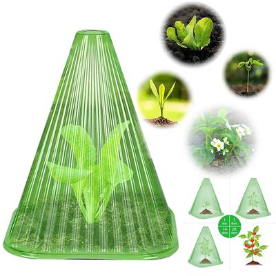5/12/15/21/25/31 Pcs Garden Cloches for Plants Reusable Plant Bell Cover Protects Plants From Birds Frost Snails Etc