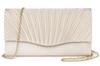 [SUNSPOT] Party Bag, Large Clutch Bag for Weddings, After-Parties, Graduations, Entrance Ceremonies, Coming-of-Age Ceremonies, and Parties (Champagne