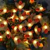 Solar String Light Cute Honey Bee Led String Fairy Light 5m 20leds Bee Outdoor Garden Wedding Patio Party Decorate Home Bedroom