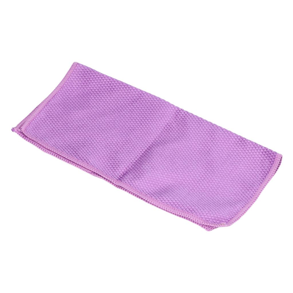 4pcs Cleaning Cloth Double Sided Fine Fiber Fish Tank Glass Cleaning Rag for Plates Tableware