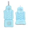 Bathtub Cushion, Bathing Bath Mat Soft Breathable Folding Headrest Back Support Bath Pillow Cushion Bathtub Support Bathtub Headrest Cushion Back