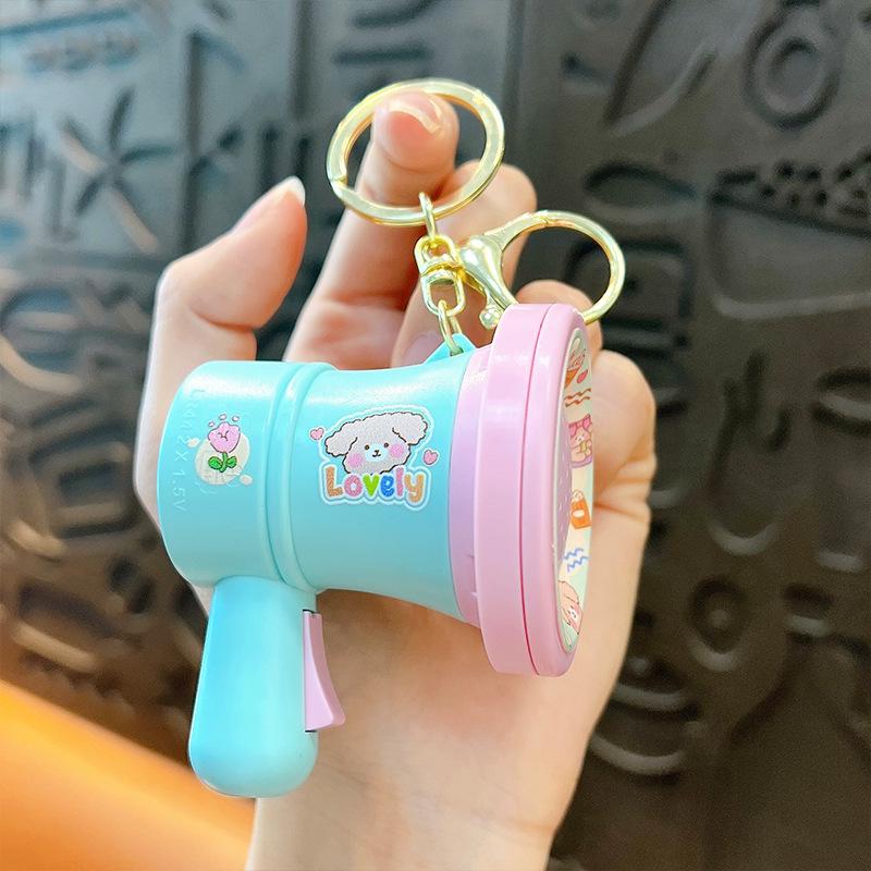 Creative Multifunctional Keychain Microphone - Cute Bag Accessory & Student Toy Pendant Gift