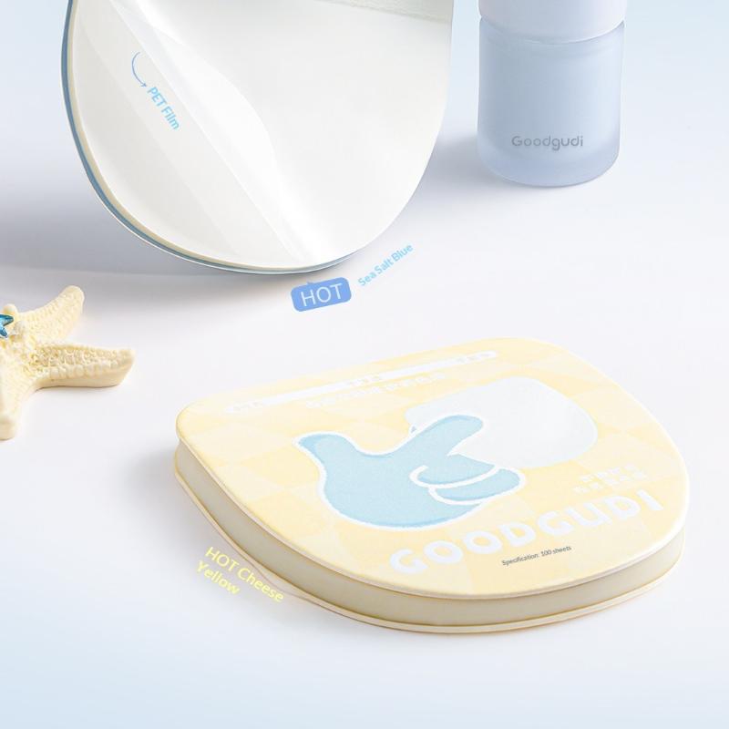 100 ks jednorázových papírků na míchání make-upu, paleta na míchání make-upu, proužky na míchání barev korektoru, podložka na míchání make-upu