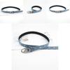 Stylish Ladies' Canvas Belt 2023 Summer New Arrival With Butterfly Shape Smooth Buckle Leather Belt For Jeans Matching