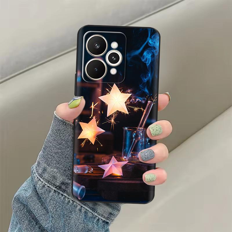 Painted Phone Cases For Realme 15 5G Case Silicone Bumper Back Cover For Realme 15 Pro 5G Casing 15Pro Shockproof Coque Fundas
