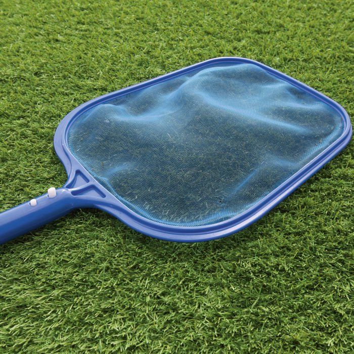 Epuisette de surface - BESTWAY - Diamètre 30 mm - Maille filet durable - Bleu