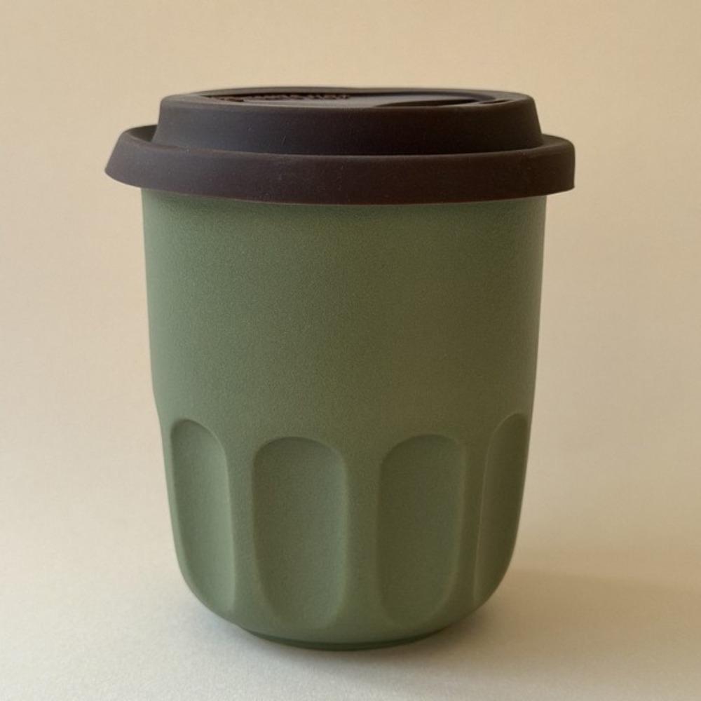 with Lid Pocket Coffee Cup Leak Proof Portable Insulated Mug Beverages Cup Travel Mug Travel