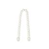 Car Rear Seat Hook White Pearl Hanger Car Hook Half Open Design Auto Hook Stainless Steel Car Seat Headrest Hooks Car Accessorie