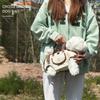 Cat Dog Carrier Backpack Portable Outdoor Pet Bag Crossbody Travel Carrier
