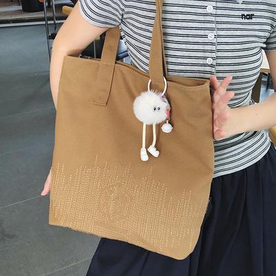Bag Commuter Tote Canvas Bag Women Lazy Style Underarm Bag Tote Canvas Bag