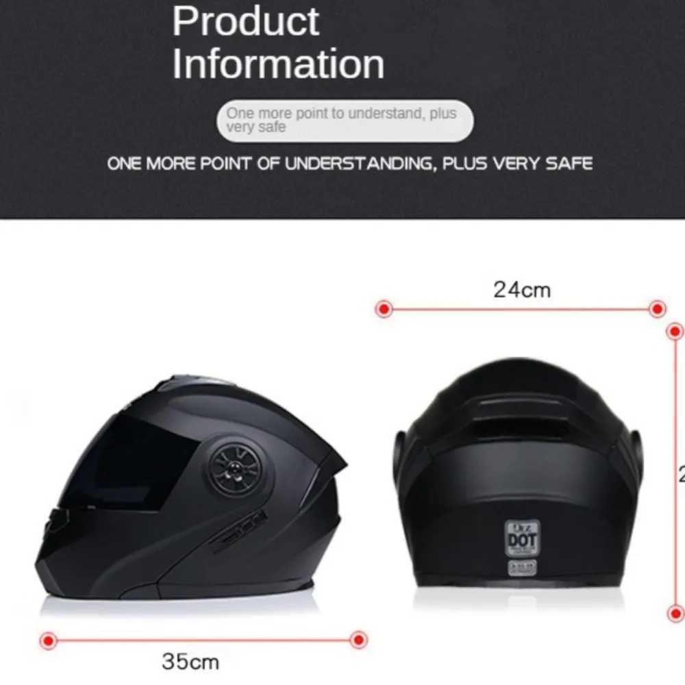 Latest Helmet Motorcycle Bluetooth Headset Casco Moto Helmet Full Face Capacete De Moto DOT Approved Motorcyclist Cycling Helmet S25711