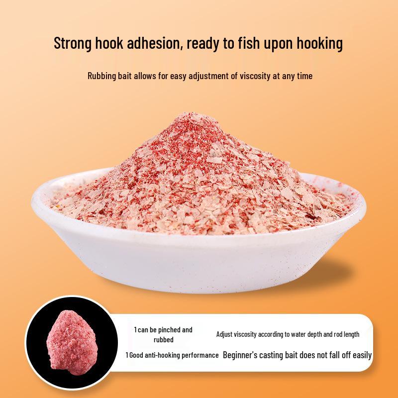 Tianchi Strawberry Sour Bighead Carp Bait - Floating Fishing Bait for Wild Fishing with Hand Rods