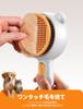 FEELNEEDY Steam Cat Steaming Cat Pet Grooming Brush for Easy Hair Pet Grooming Brush with Massage and Slicker USB Suitable for Dogs and Cats with