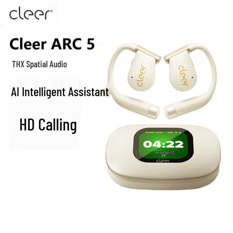 

Cleer ARC 5 Open-Ear AI Smart Bluetooth Sports Earbuds
