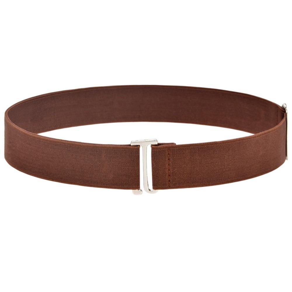 Casual Knitted Pin Elastic Belts Buckle Sweater Band Tuck Fashion Braided Belts  Men Women