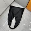 Cross-border first-layer cowhide commuter large-capacity women's bag zipper triangle bag versatile portable shoulder lazy wind underarm bag