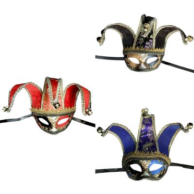 Masquerade Half Face Mask Halloween Eyemask Costume Half Mask Masquerade Costume Accsessory for Women Men Halloween