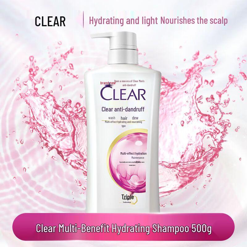 Clear Anti-Dandruff Hydrating Shampoo Set
