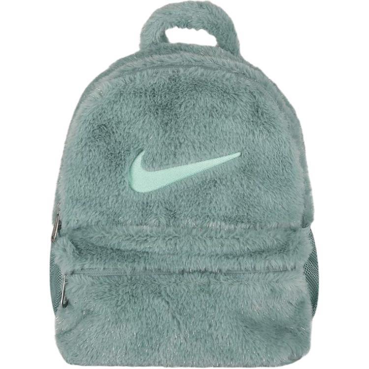 Nike Logo Zipper Closure Polyester Backpack Kids backpacks Green FZ1330-017 Green