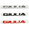 QSGJL1 ABS Car Rear Trunk Badge Sticker for Alfa Romeo GIULIA STELVIO Veloce Ti Logo 147 156 159 SPORT Side Decal Letter Emblem