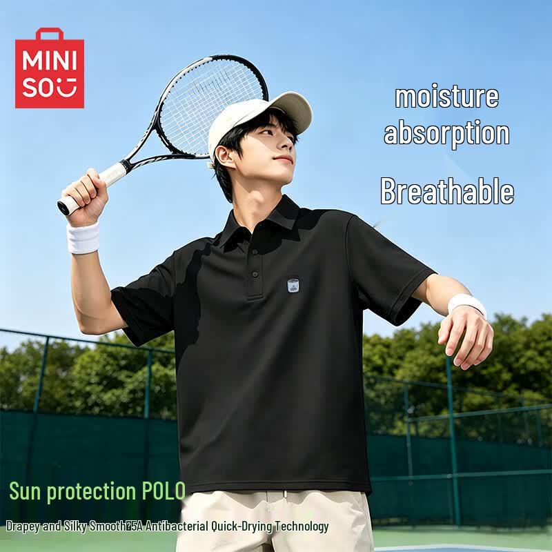 MINISO Men s Quick-Dry Polo Shirt XL