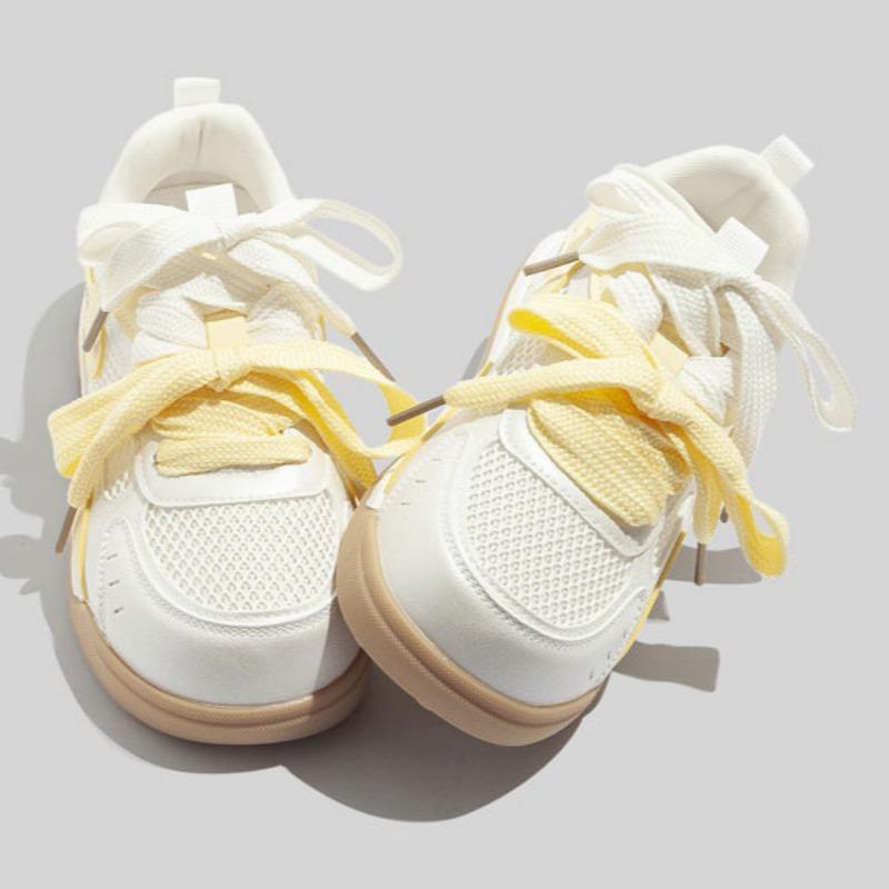 Soft-soled Heightening Women's Shoes All-match White Shoes Breathable Casual Shoes Fashion Daddy Shoes
