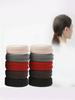 Thick Wide Elastic Hair Tie for High Ponytails and Updos - Seamless, High Elasticity Hair Ring