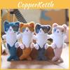 Plush Cat Bag Charm With Soft Short Plush And Pp Cotton Filling 20cm Tall