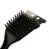 2Pcs BBQ Grill Brushes Stainless Steel Bristles Cleaning Brushes Barbecue Grill Brushes Scrapers