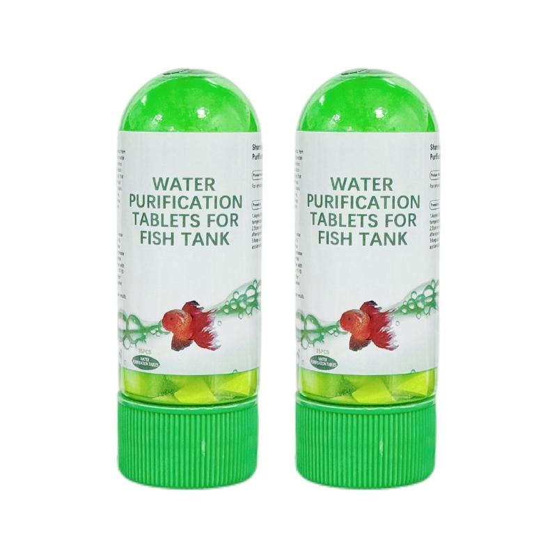 Dechlorination Tablets Fast Acting Water Purifiers for Aquariums Quick Clear Chlorine Removal Tablets FishTank Treatments 1