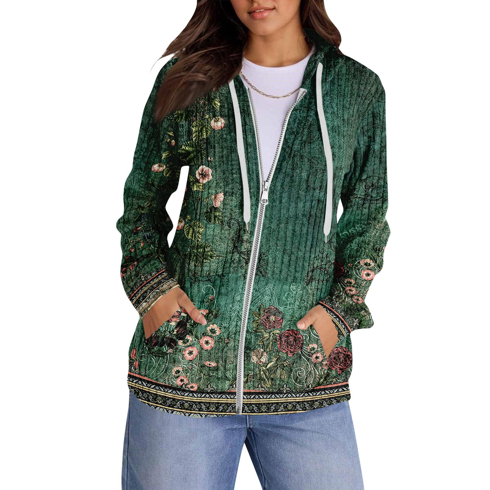 

Толстовки с капюшоном для женщин, модные топы, повседневная осенняя мода, свитшот с длинным рукавом и карманами, легкий пуловер M