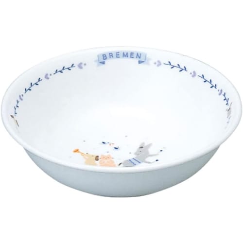 NARUMI Bremen Children's Dishware, Made In Japan, Heat-Resistant Porcelain, 7980-1014