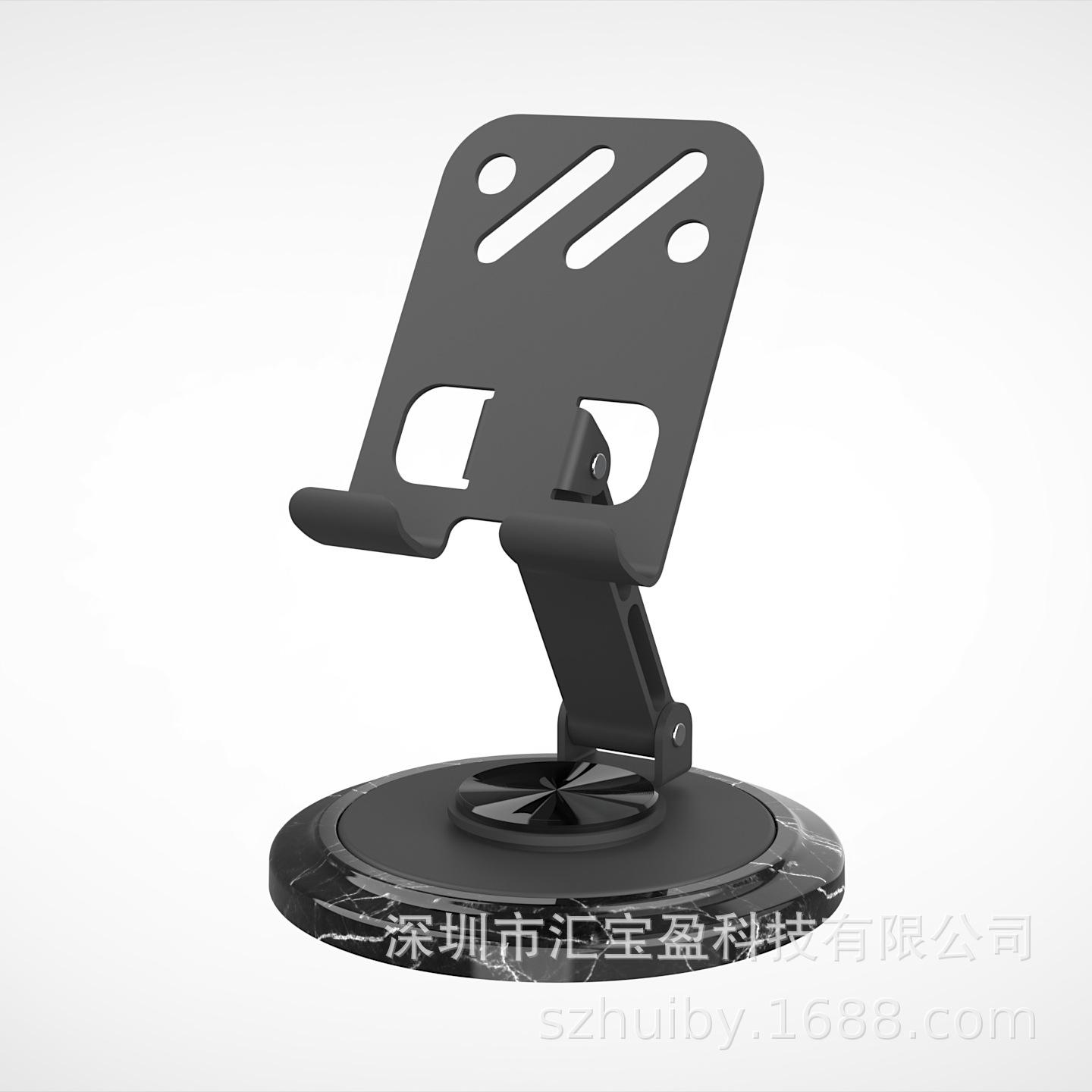 New wooden bracket universal support rotating enlarged heightening bracket mobile phone holder adjustable metal mobile phone holder
