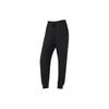 Solid Logo Cuffed Knit Joggers Women Joggers Black IW1278
