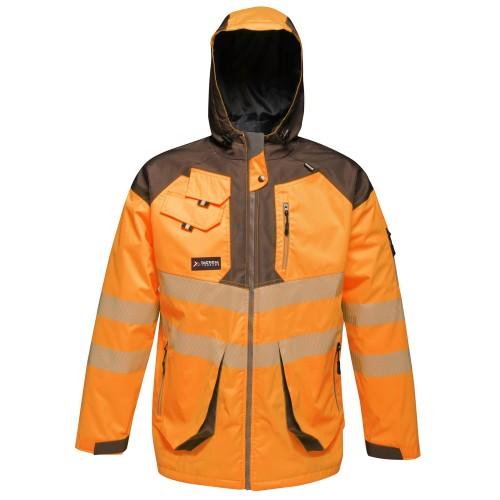 

Regatta Professional Mens Hi-Vis Reflective Waterproof Jacket M